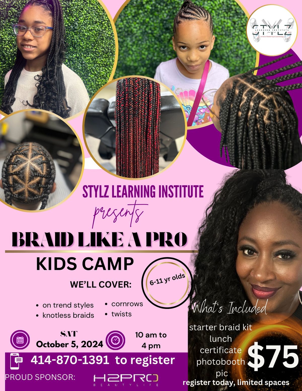 Braid Like A Pro Kids Camp