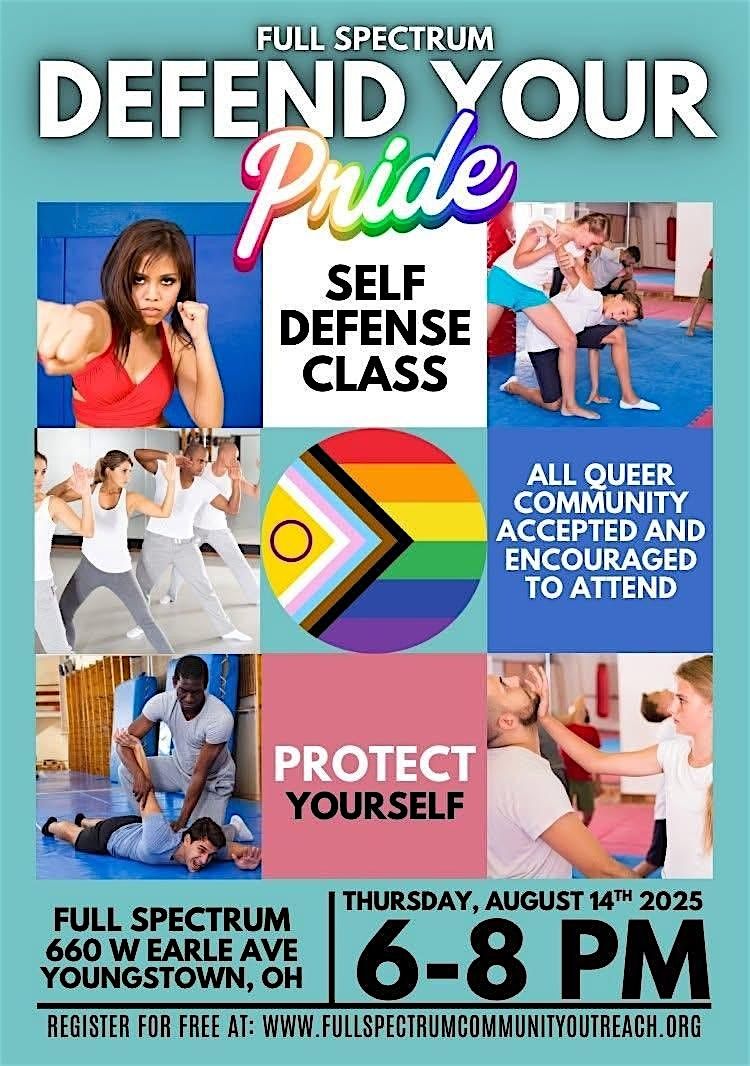 Full Spectrum Community Outreach\u2019s Defend your Pride! - Self Defense Class