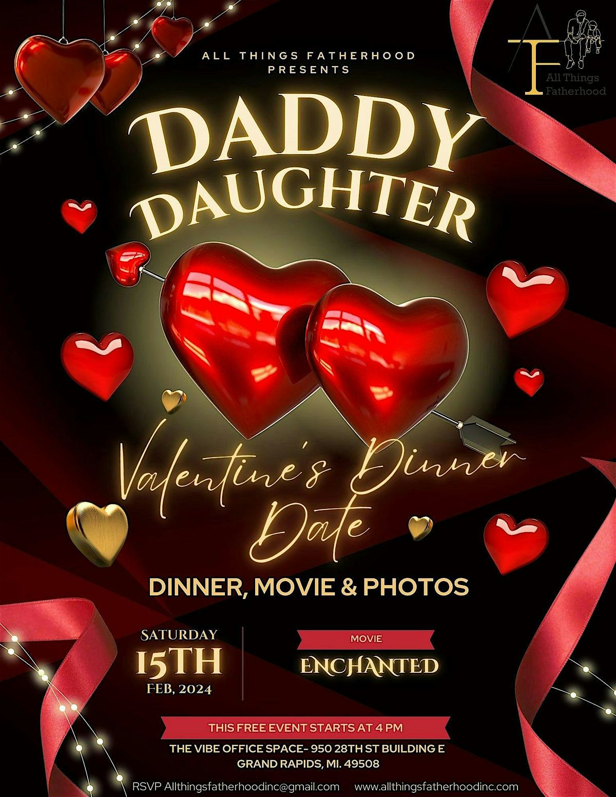 Daddy Daughter Valentines Dinner Date