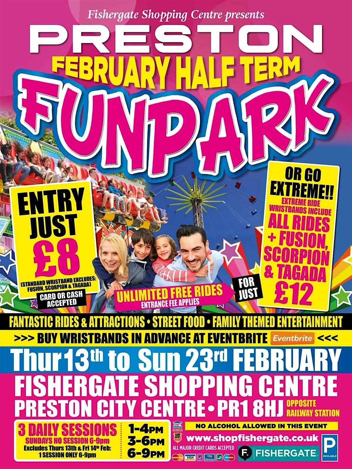 Preston February Half Term Fun Park