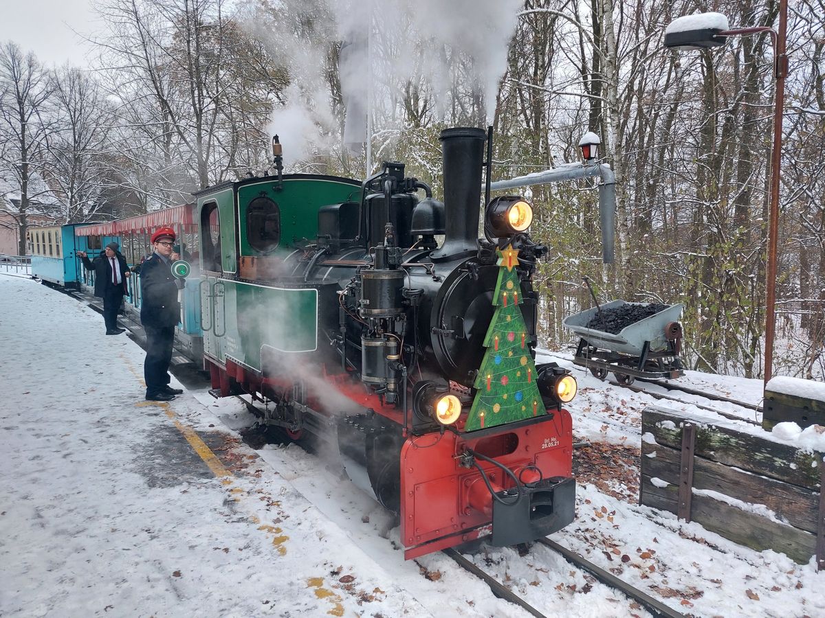 Weg von der Weihnachtsgans - Ganz in Familie zur Parkeisenbahn