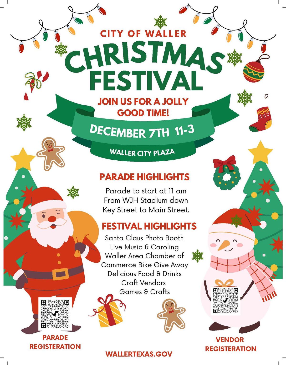 City of Waller Christmas Festival