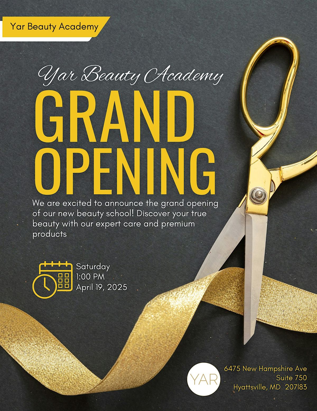 Yar Beauty Academy Grand Opening