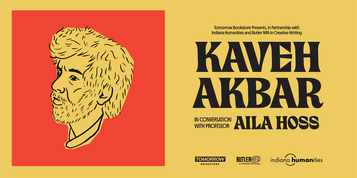 Tomorrow Bookstore Presents: Author Talk with Kaveh Akbar