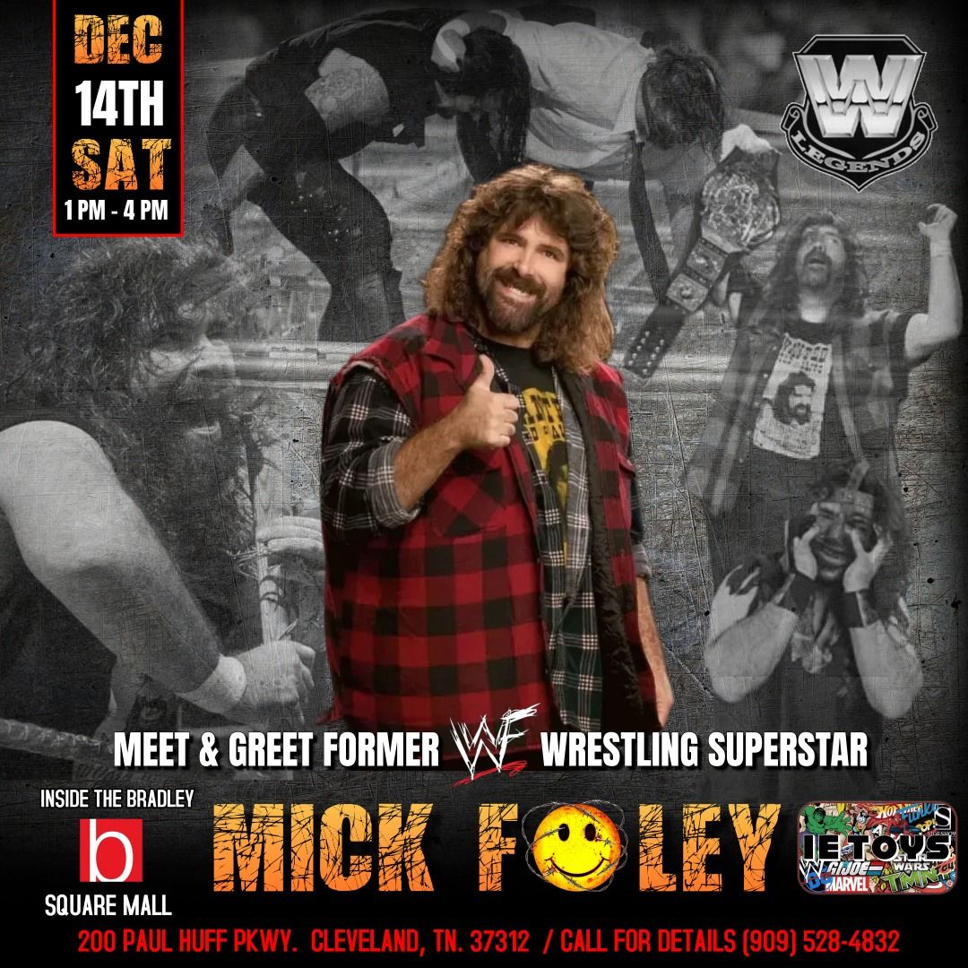 Meet WWE Hall of Famer Mick Foley