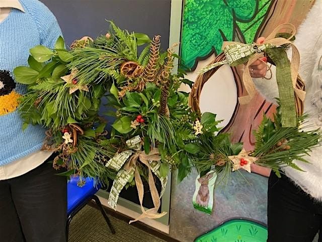Natural Christmas Wreaths at Ryton Pools Country Park (WEEKDAY)