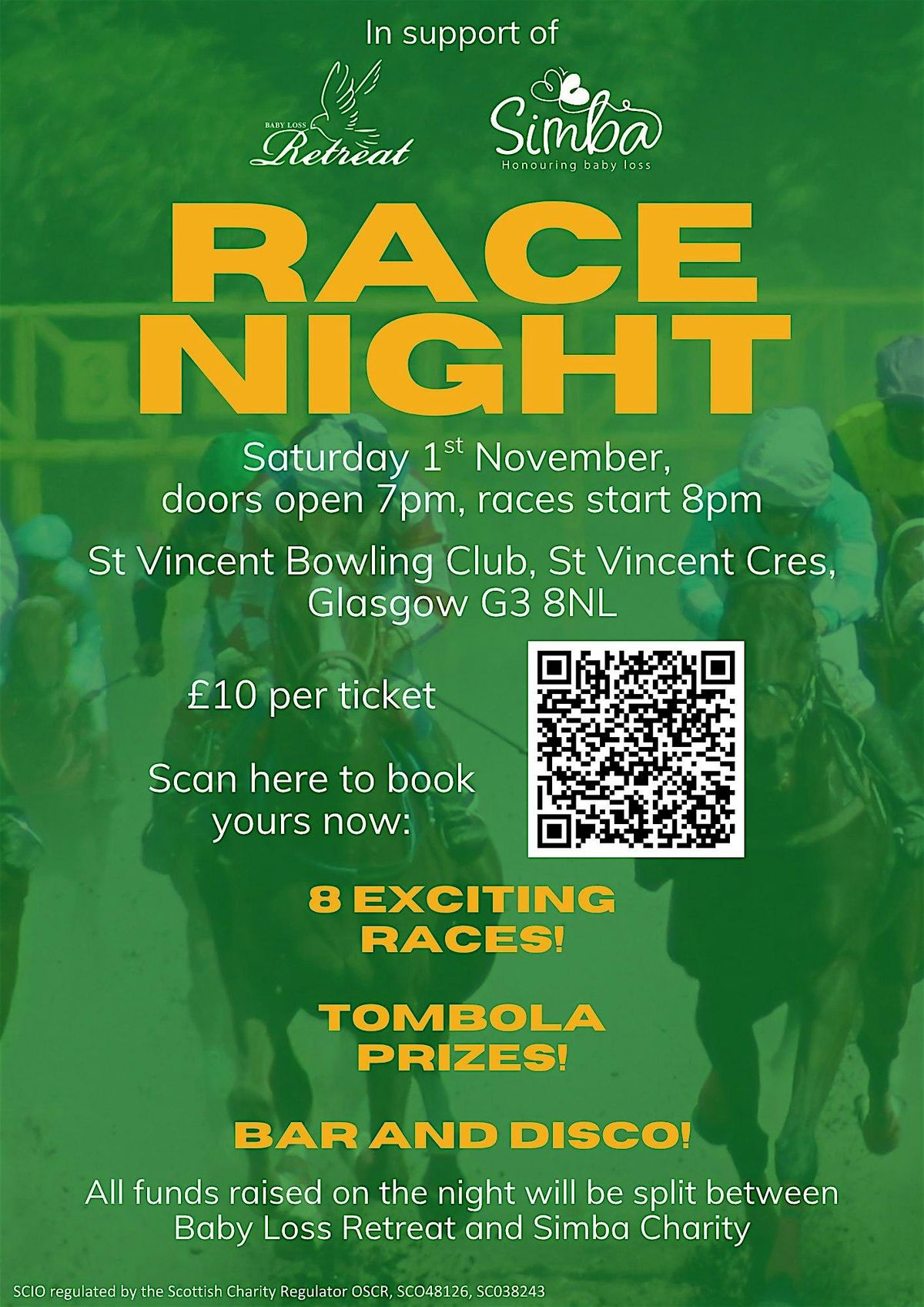 Joint Charity Race Night