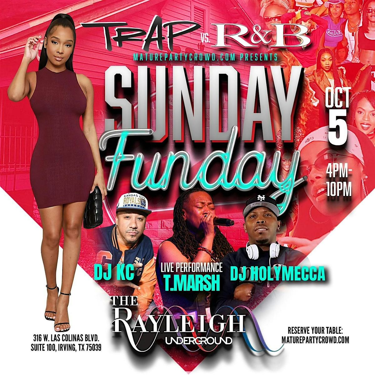 SUNDAY FUNDAY @ Rayleigh Underground - TRAP vs. R&B
