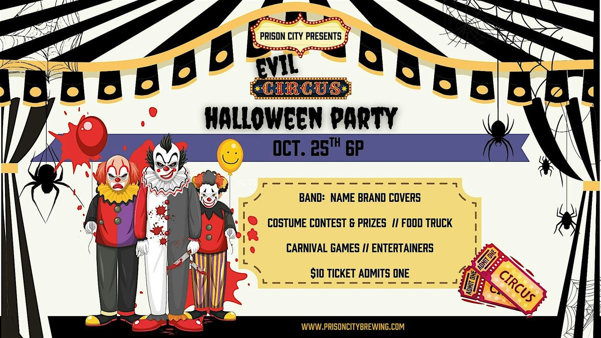 Evil Circus Halloween Party