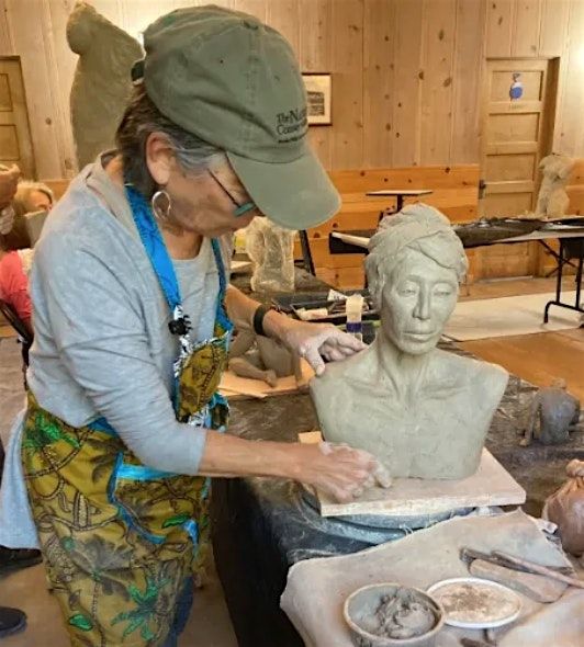 Sculpting The Portrait in Clay - 5 Sessions -  Live Model