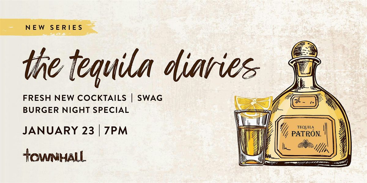 THE TEQUILA DIARIES VOLUME 1  EDITION  WITH PATRON TEQUILA