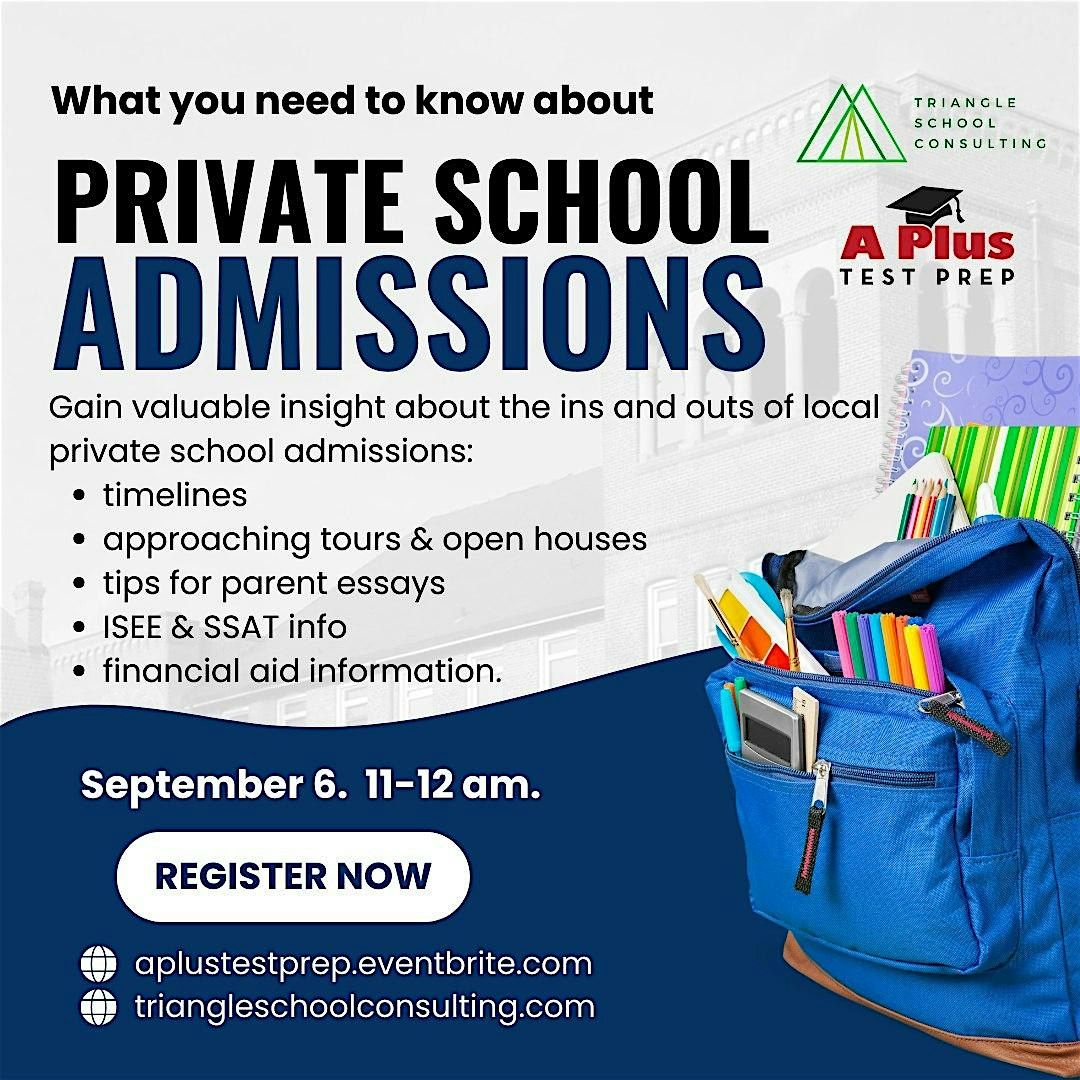 Private School Admissions: What Parents Need to Know
