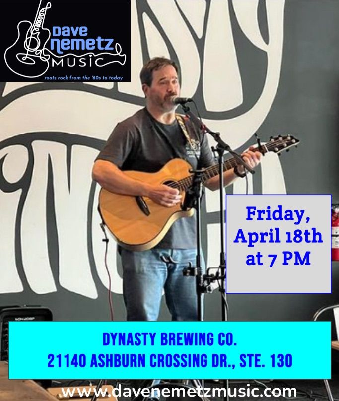 Dave Nemetz at Dynasty Brewing Co. Ashburn