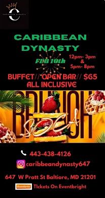 Buffet and Open Bar All Inclusive