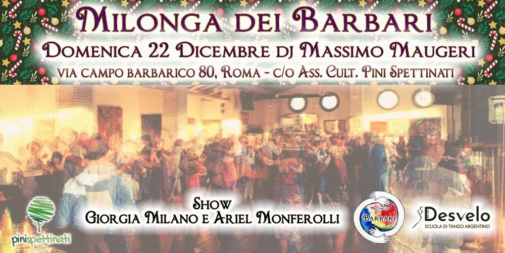 Milonga dei Barbari - Dj Massimo Maugeri