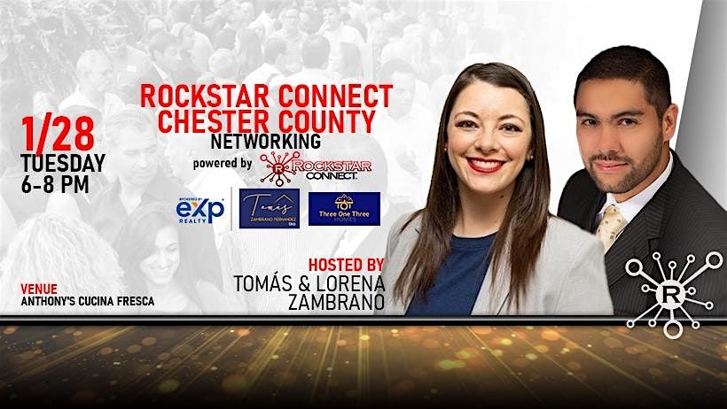 Free Rockstar Connect Chester County Networking Event (January, PA)