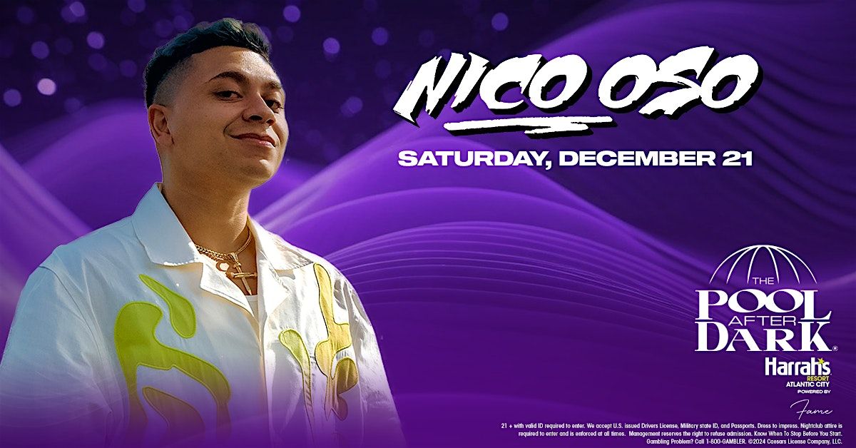 Nico Oso at The Pool After Dark - Harrahs AC