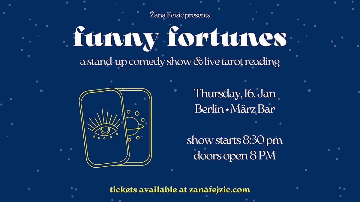 Funny Fortunes: A Stand-Up Comedy Show & Live Tarot Reading (Berlin)