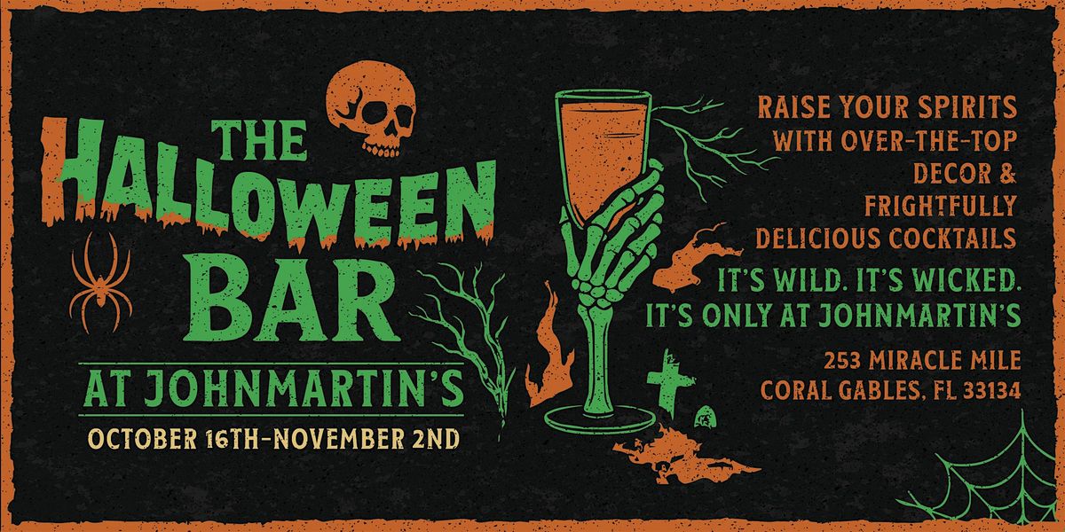 The Halloween Bar at JohnMartin's