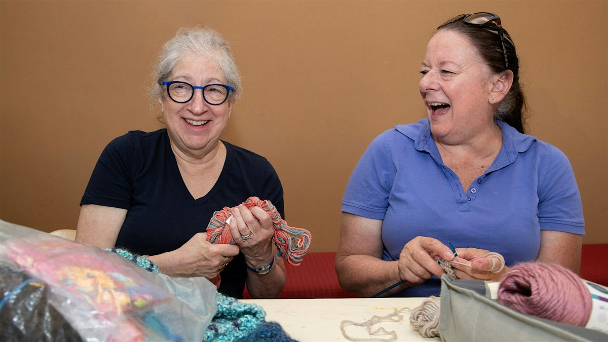DECEMBER Knit & Crochet Club IN-PERSON AT DOROT