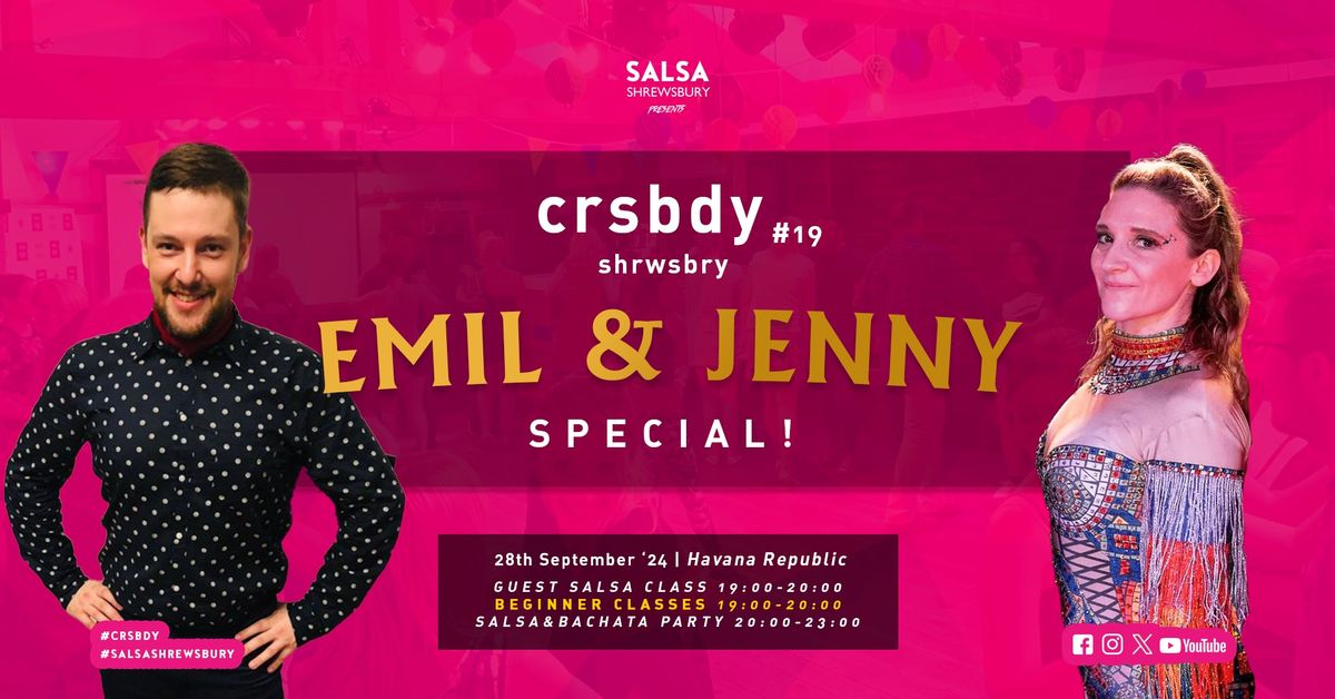 crsbdy Shrewsbury | Emil Prysak - Salsa & Bachata Party at Havana Republic