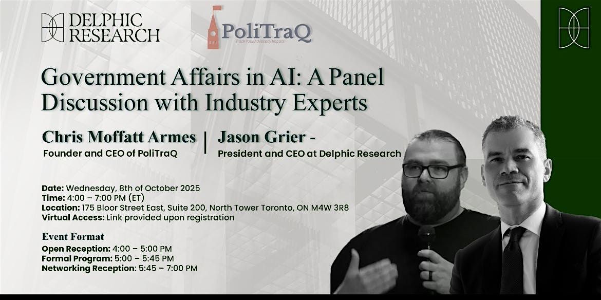 AI & The Government Affairs Practitioner: Panel discussion