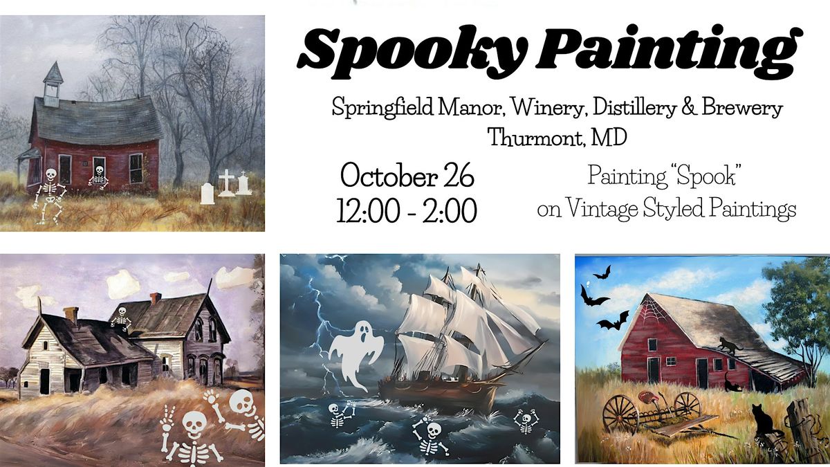 Spooky Painting Workshop 10\/26