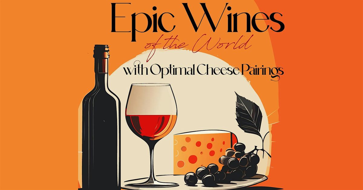 Epic Wines of the World with Optimal Cheeses | Oct 11 in Beverly Hills