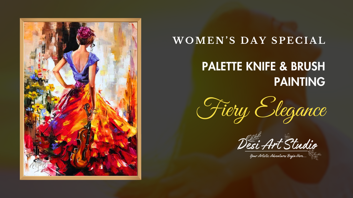 Palette Knife &amp; Brush Painting