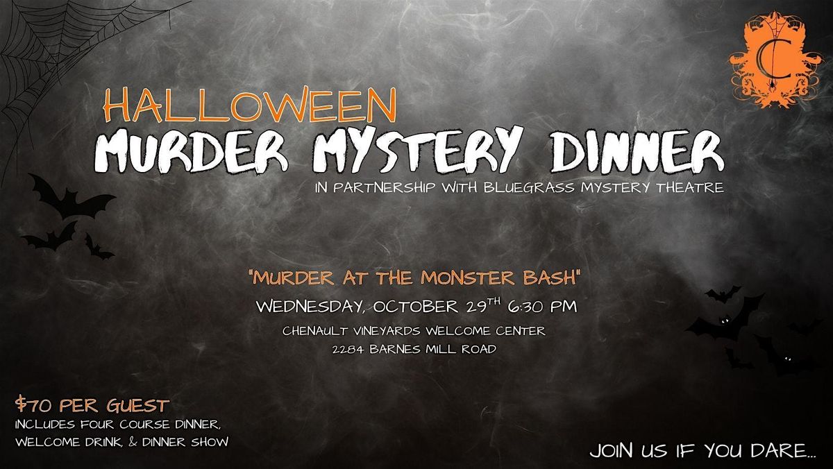 Halloween M**der Mystery Dinner