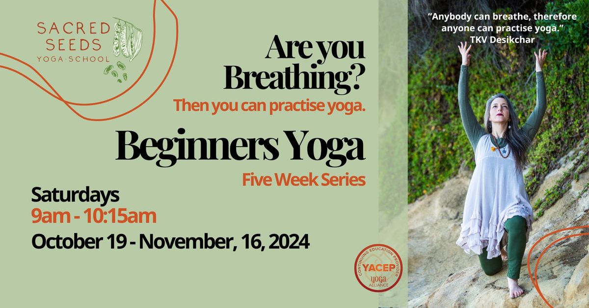 Yoga for Beginners - Five Week Series