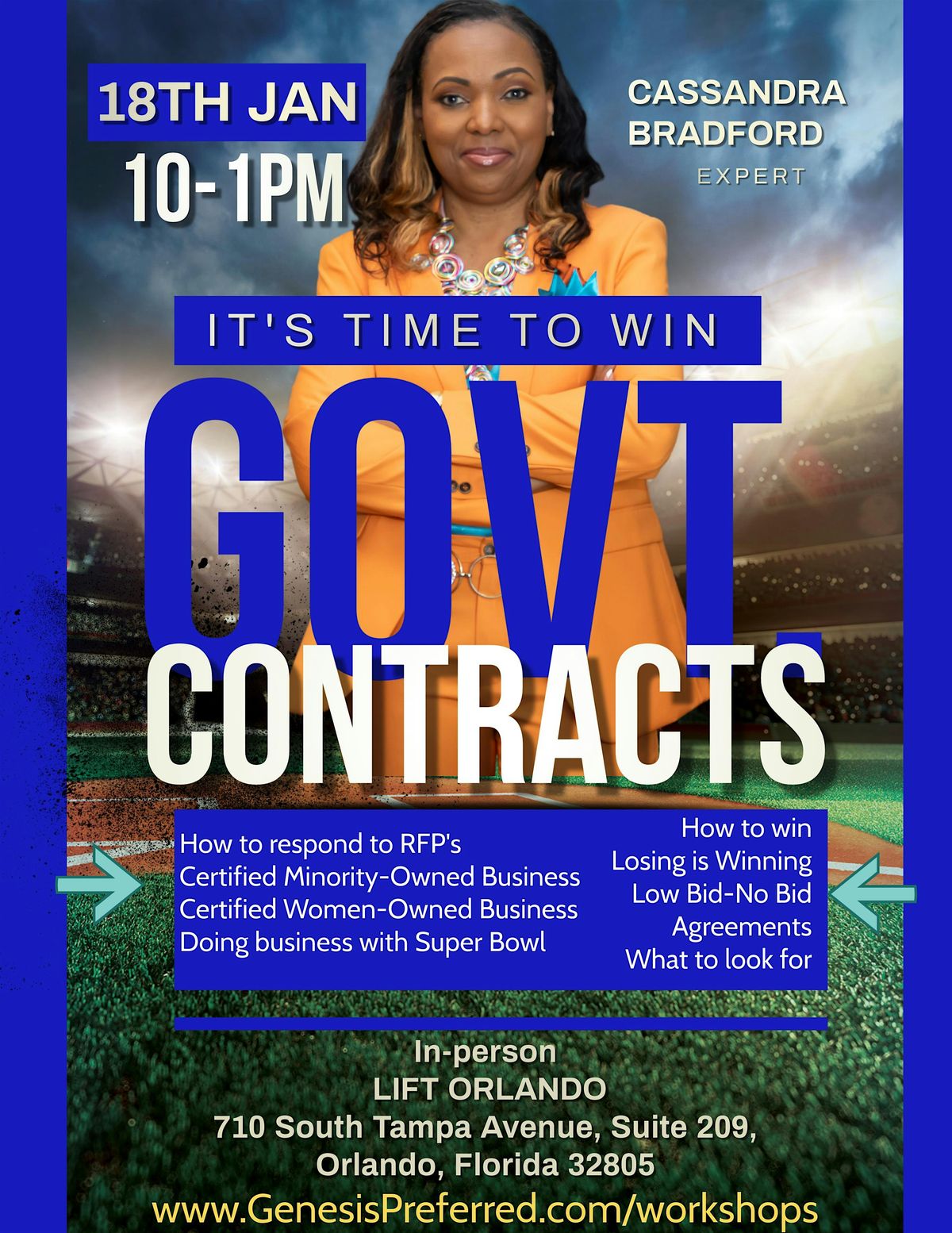 WIN GOVERNMENT CONTRACTS, Orlando Florida