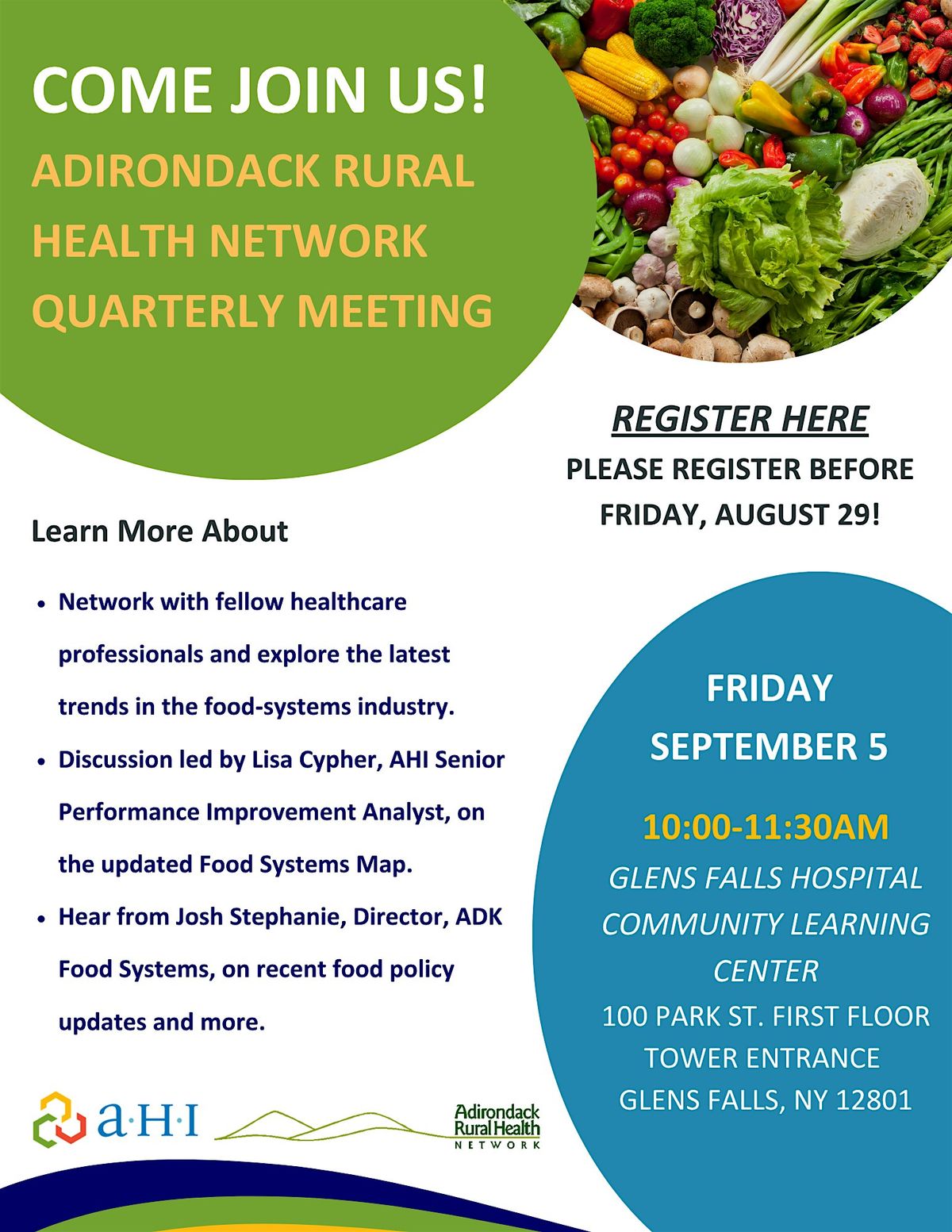 ARHN September 5th Meeting