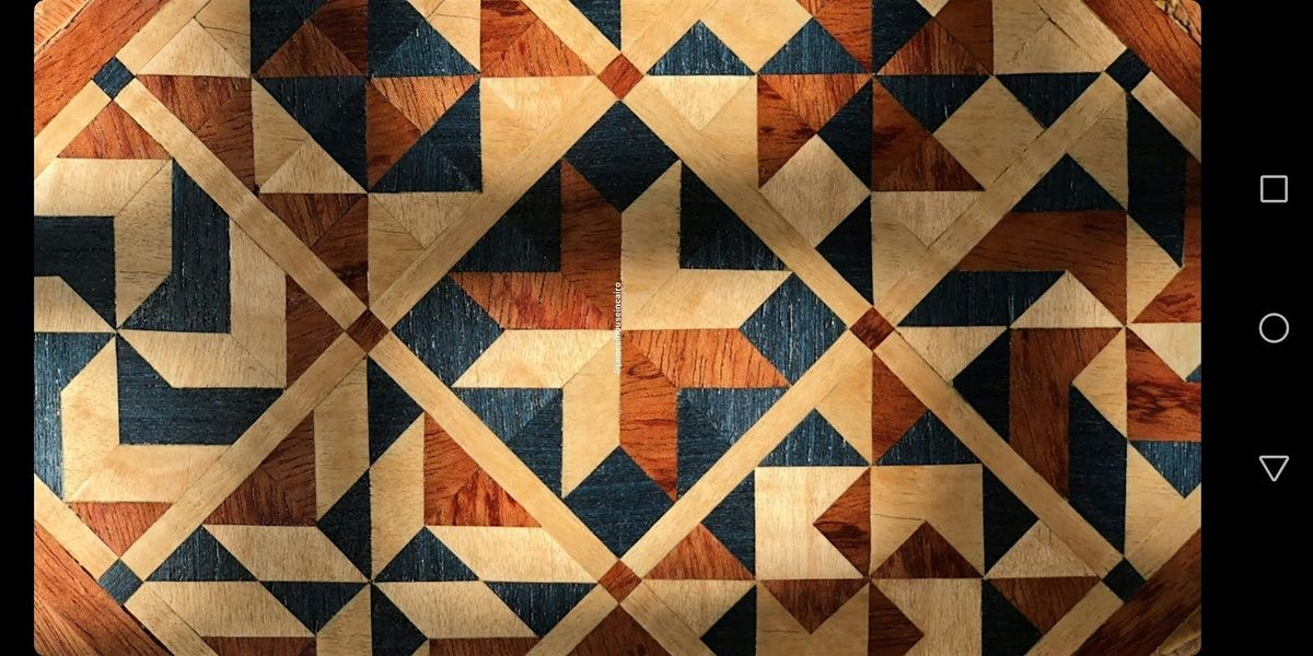 Geometric Wood Marquetery (1\/2)