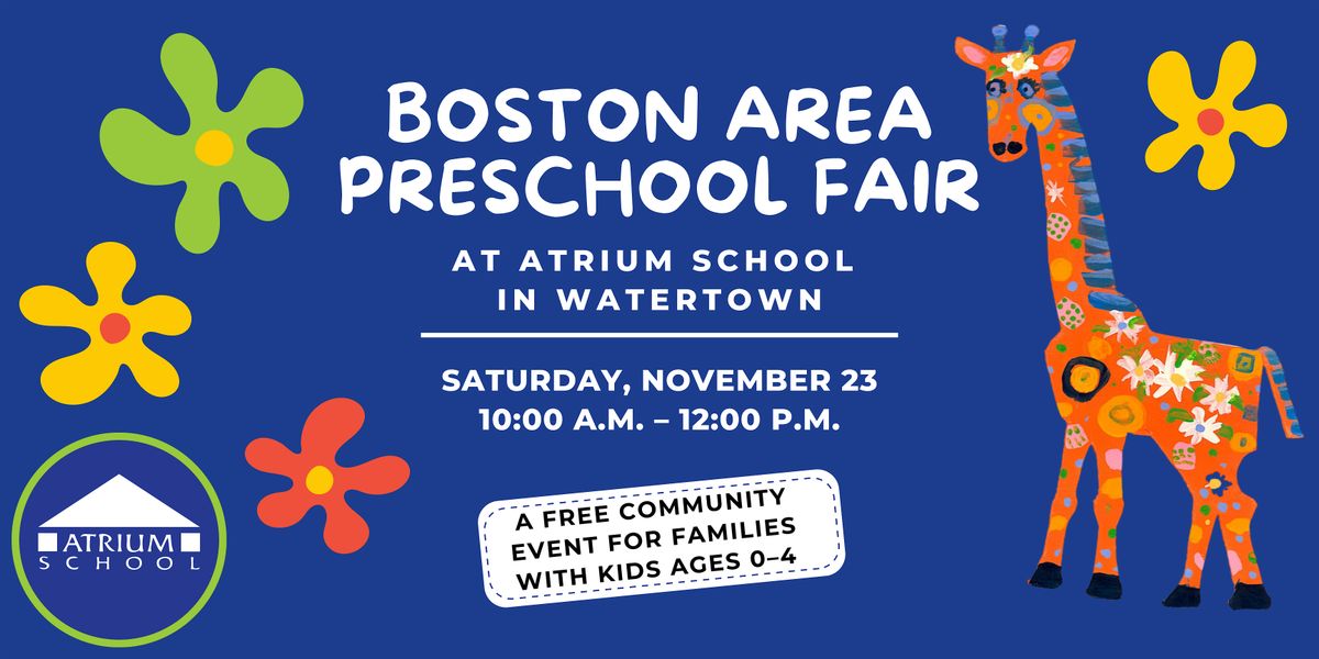 Boston Area Preschool Fair