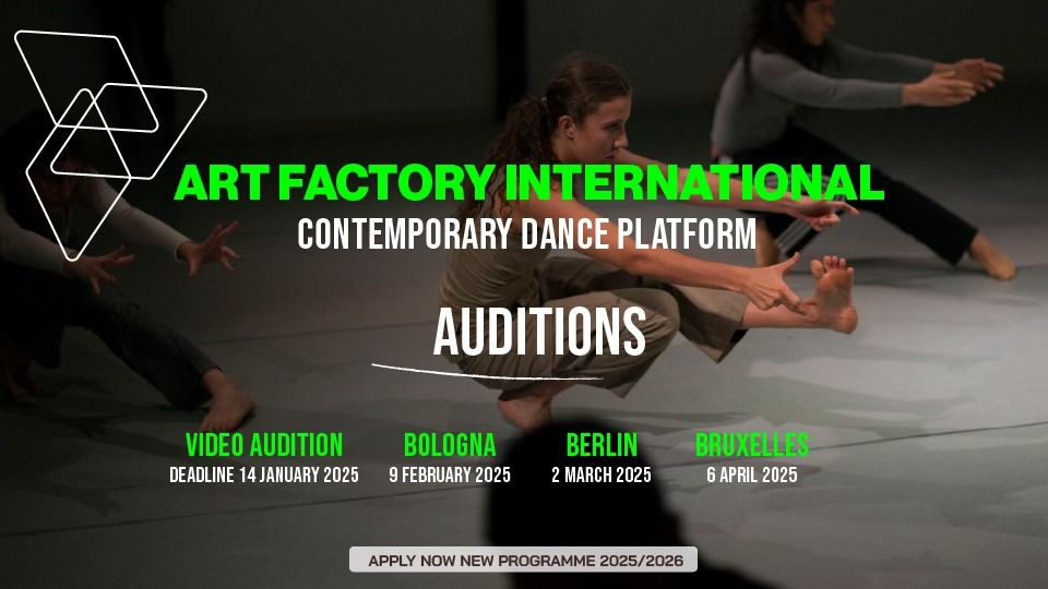 A.F.I. programme 2025\/2026 New Auditions