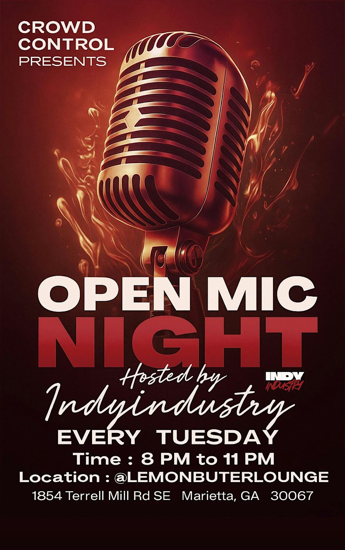Indy Industry open mic