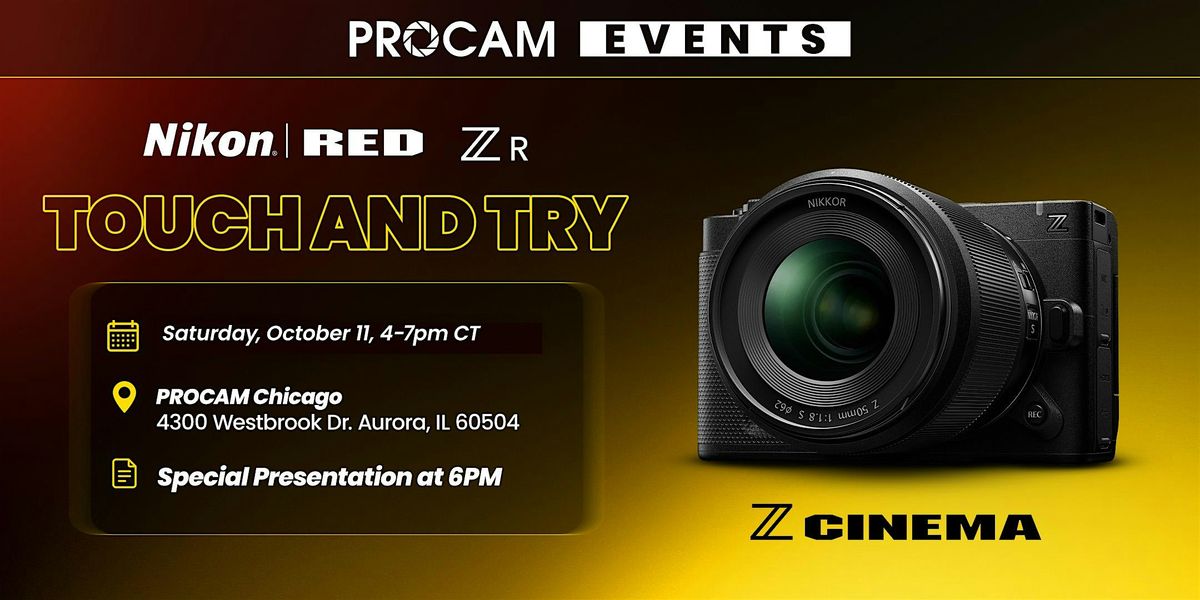 Touch & Try: Nikon Zr at PROCAM Chicago