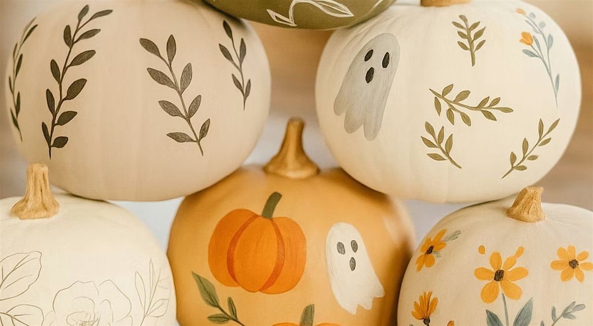 Halloween Pumpkin Painting Workshop \u2013 Gilmore Girls Edition