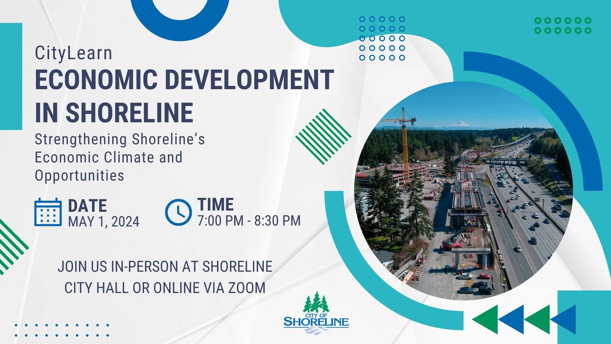 CityLearn - Economic Development in Shoreline