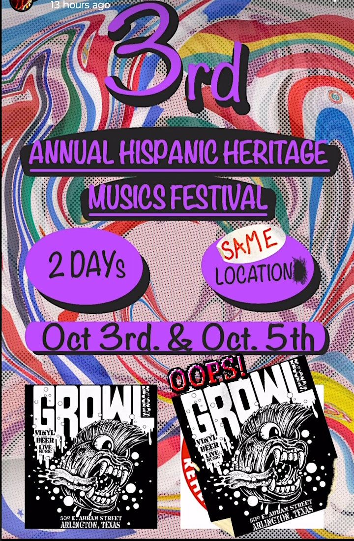 3RD ANNUAL HISPANIC HERITAGE MUSIC FESTIVAL