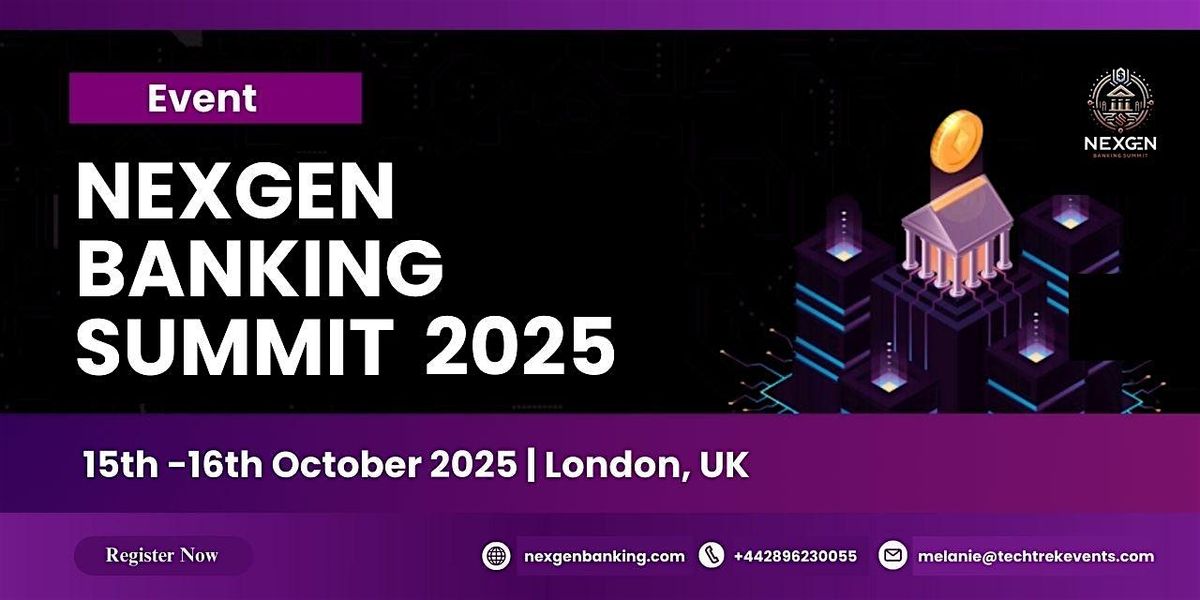 NexGen Banking Summit 15th - 16th, October, 2025