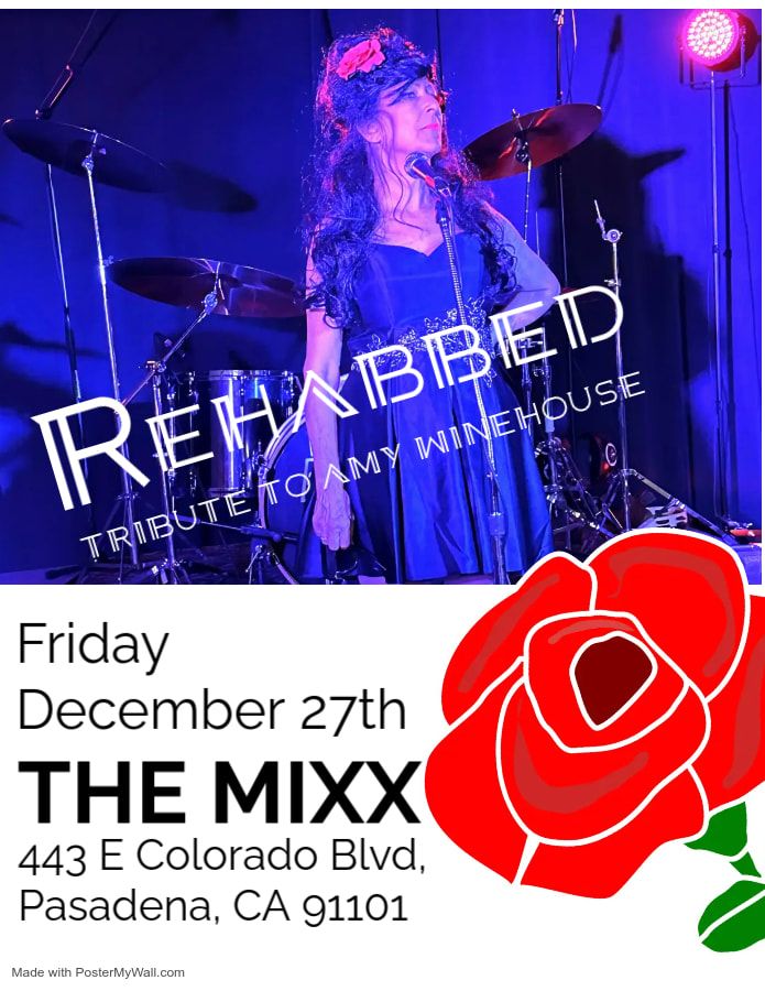 Rehabbed, Amy Winehouse Tribute Band, at The Mixx Pasadena