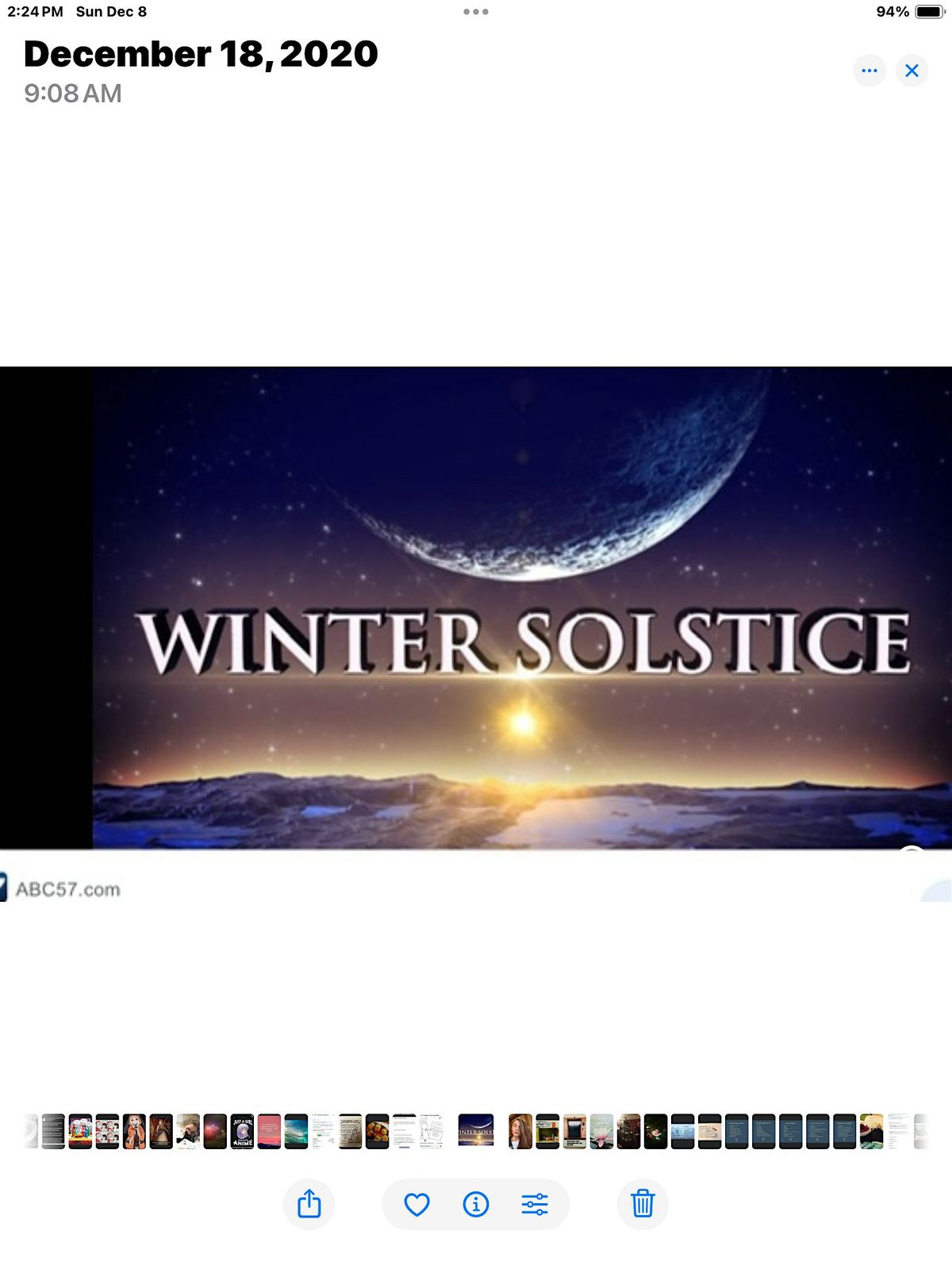 Winter Solstice Ceremony