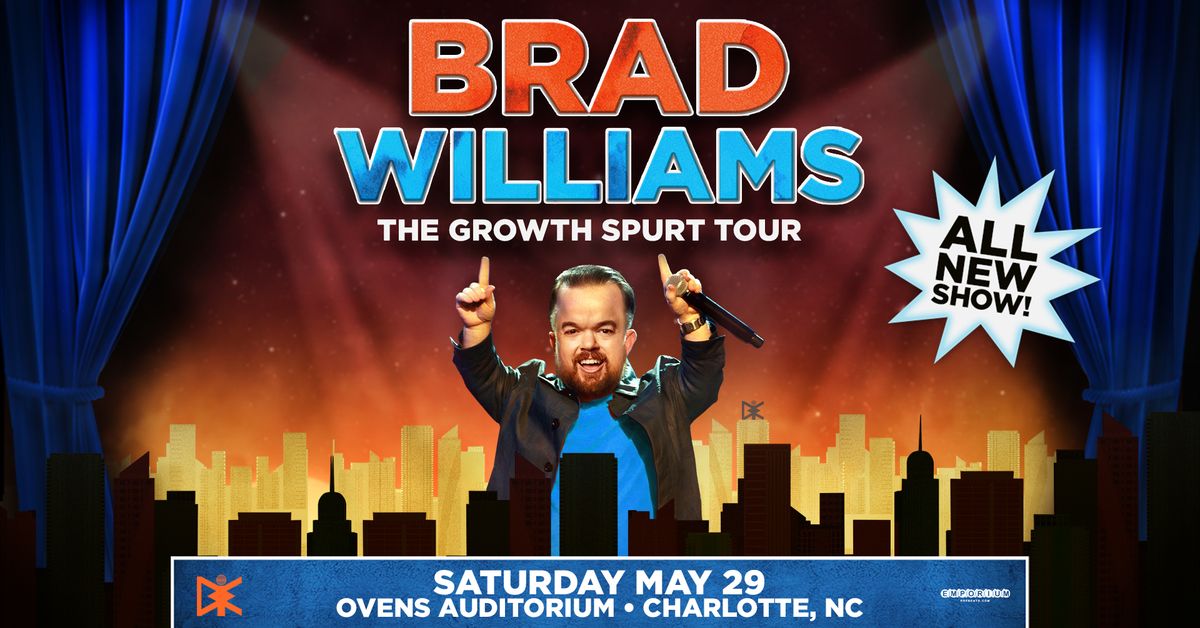 Brad Williams: The Growth Spurt Tour in Charlotte