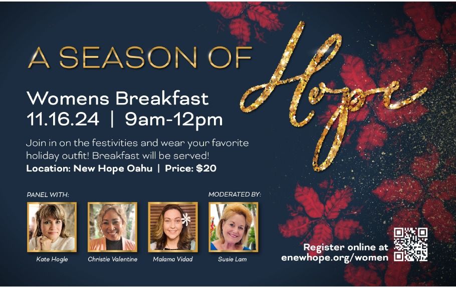 SOLD OUT!!! Season of Hope,  Women's Breakfast