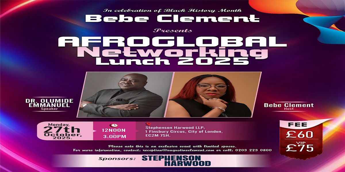 Afroglobal Networking Lunch 2025