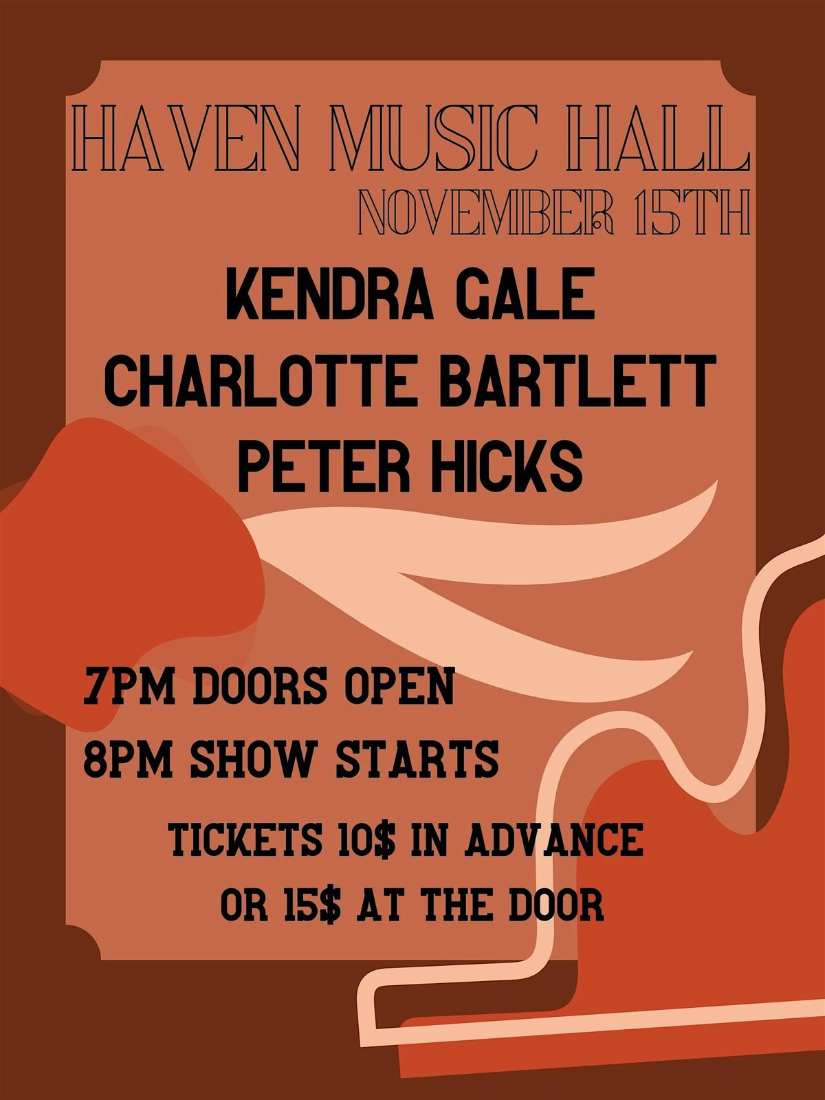 Kendra Gale\/Charlotte Bartlett\/Peter Hicks