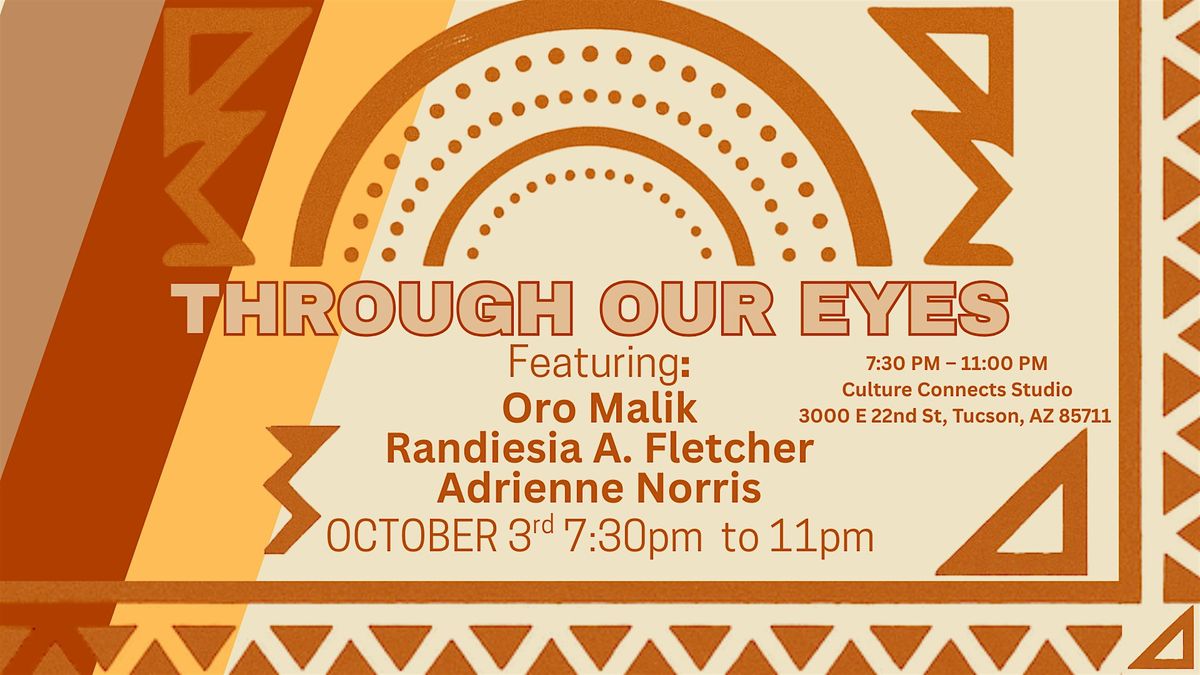\u2728 Through Our Eyes: An Evening with Black Artists \u2728