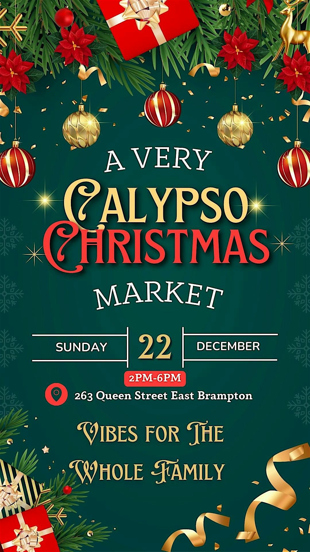 Calypso Hut Restaurant Christmas Market: Free Family Event